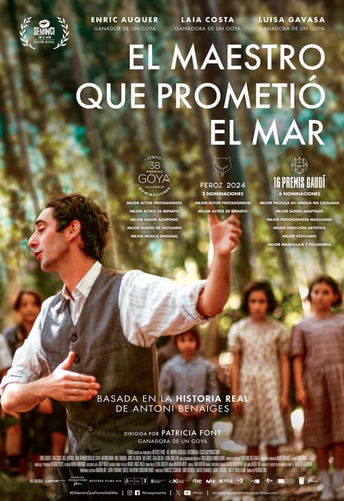Cartell de El mestre que va prometre el mar