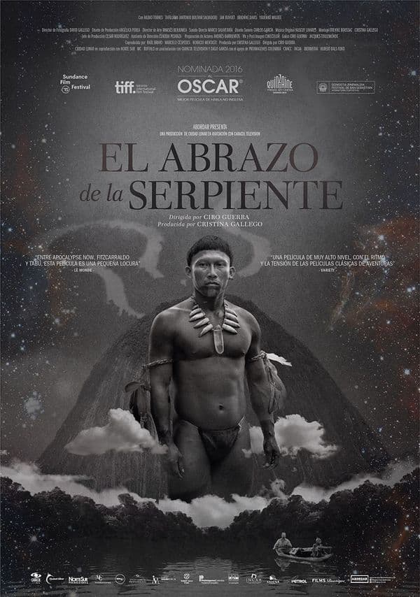 Cartell de El abrazo de la serpiente