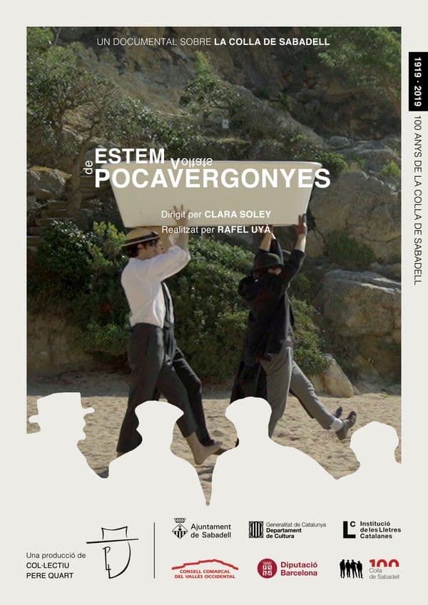 Cartell de Estem voltats de pocavergonyes