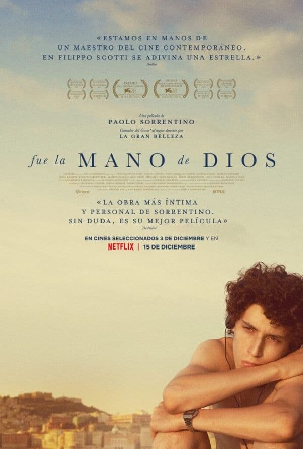 Cartell de Fue la mano de Dios