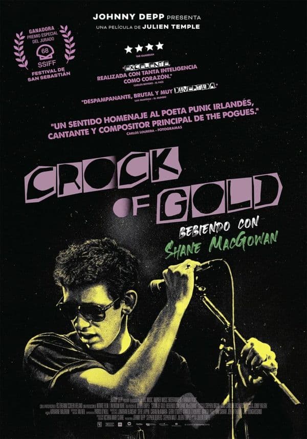 Cartell de Crock of Gold: Bebiendo con Shane MacGowan