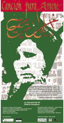 Cartell de Cançó per Amina