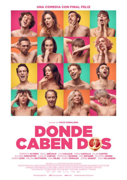 Cartell de Donde caben dos
