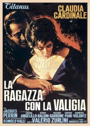 Cartell de La chica con la maleta