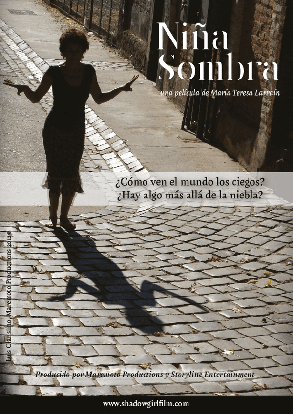 Cartell de Shadow girl ( Niña sombra)