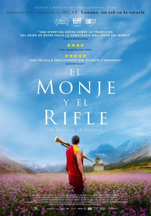 Cartell de El monje y el rifle