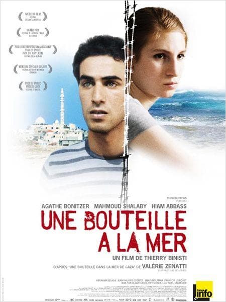 Cartell de Una botella en el mar de Gaza