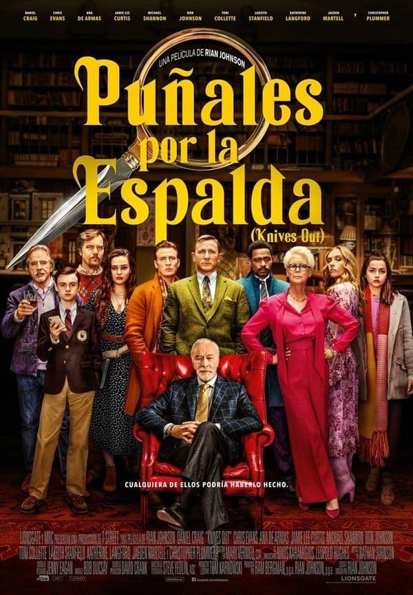 Cartell de Puñales por la espalda
