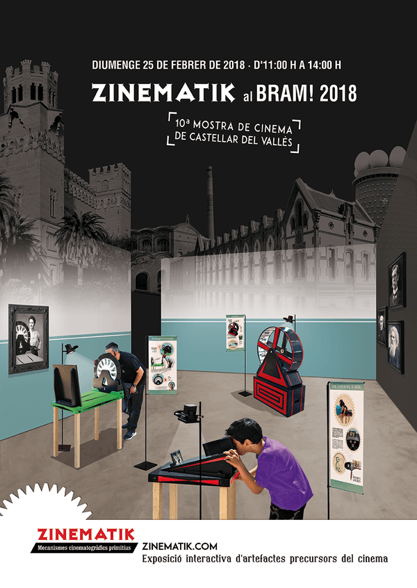 Cartell de BRAM! Infantil a la Fira Fora Estocs